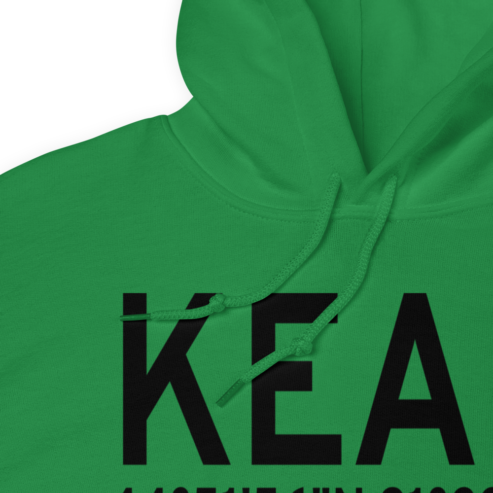 Chippewa Valley Regional Airport (KEAU) ICAO Hoodie Sweatshirt 