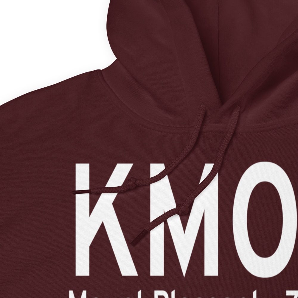 Mount Pleasant Municipal Airport (KMOP) ICAO Hoodie Sweatshirt 