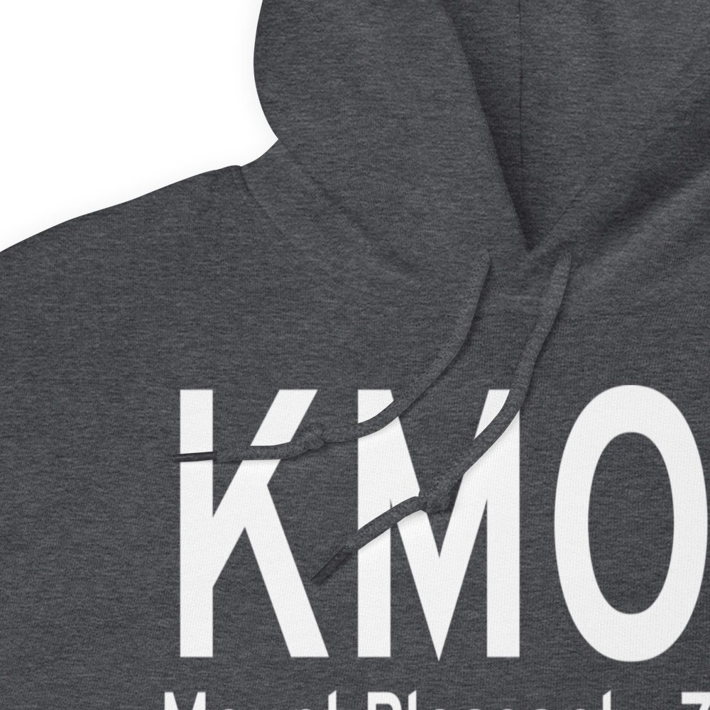 Mount Pleasant Municipal Airport (KMOP) ICAO Hoodie Sweatshirt 