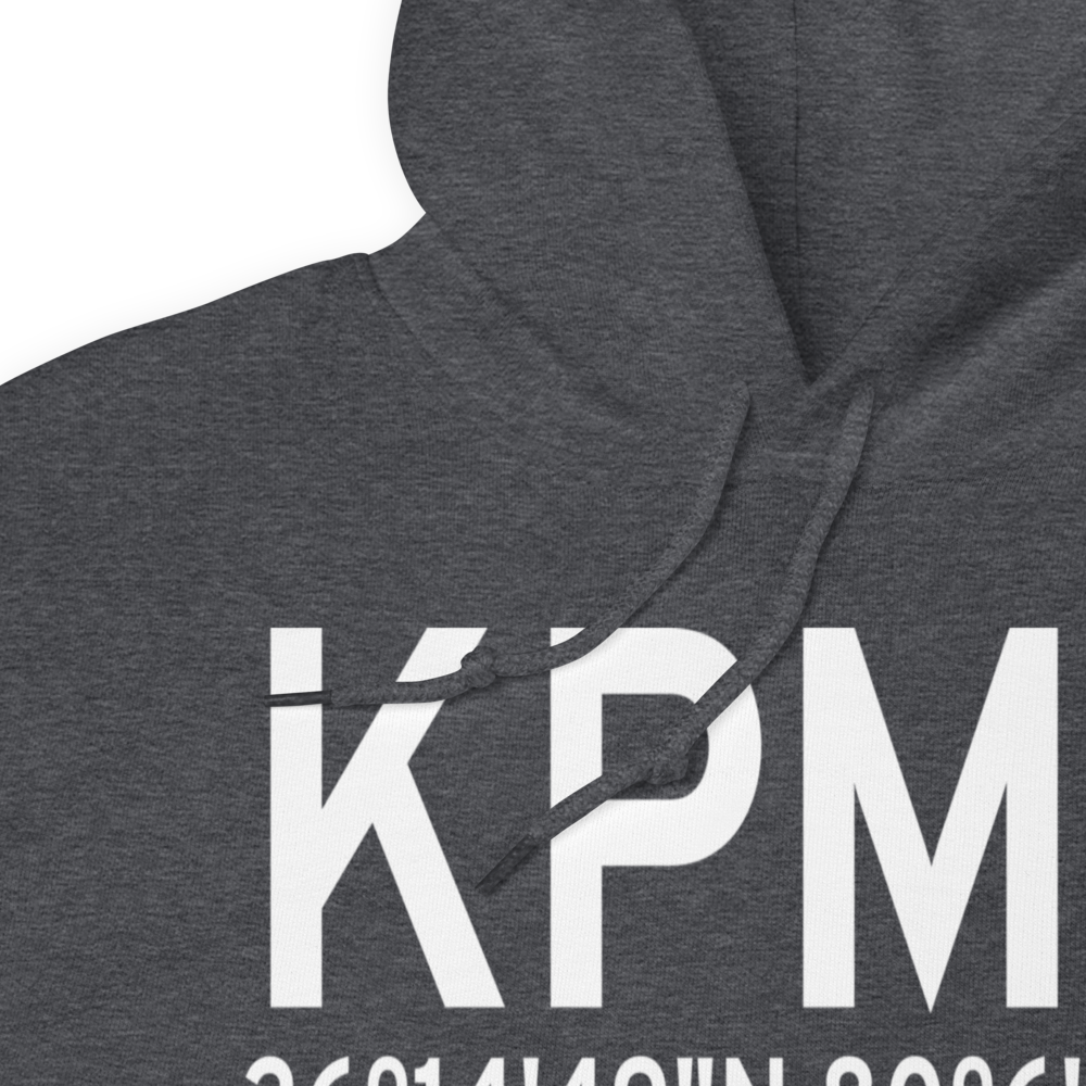 Pompano Beach Airpark (KPMP) ICAO Hoodie Sweatshirt 