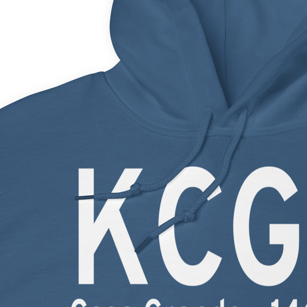 Casa Grande Municipal Airport (KCGZ) ICAO Hoodie Sweatshirt 