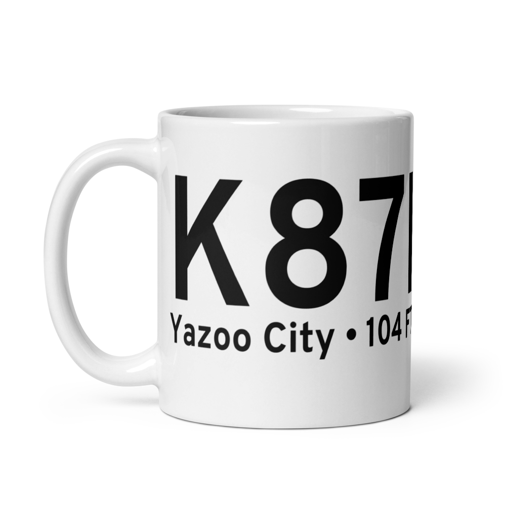 Yazoo County Airport (K87I) ICAO Mug 
