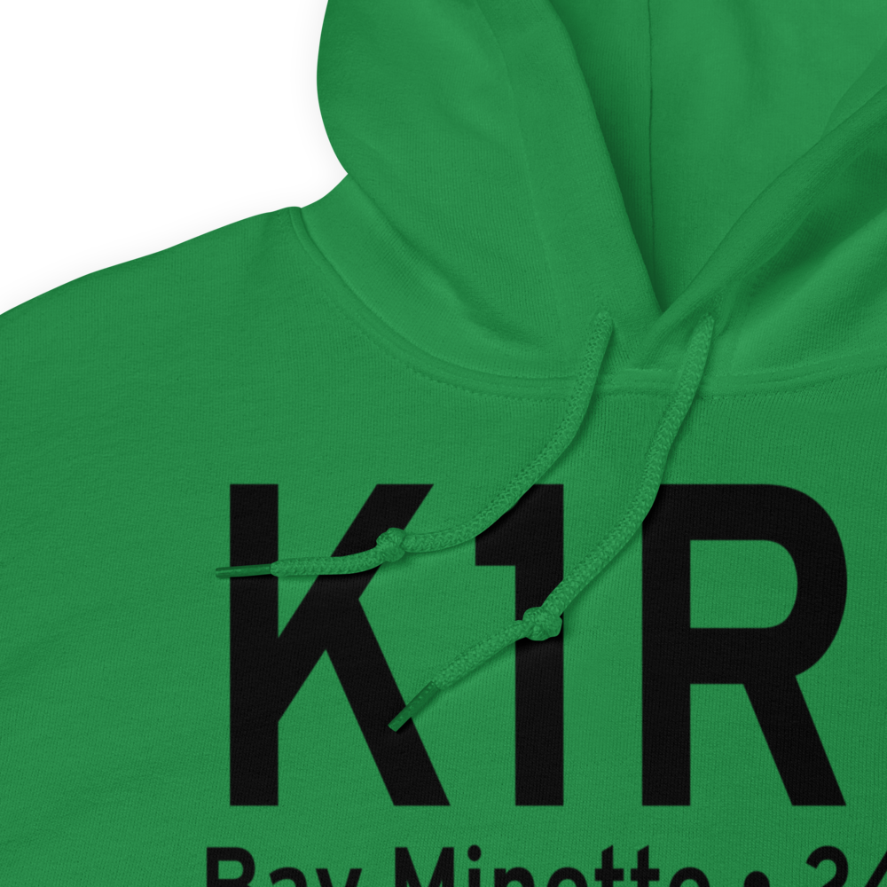 Bay Minette Municipal Airport (K1R8) ICAO Hoodie Sweatshirt 