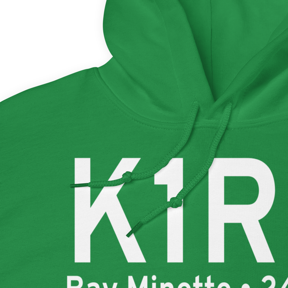 Bay Minette Municipal Airport (K1R8) ICAO Hoodie Sweatshirt 