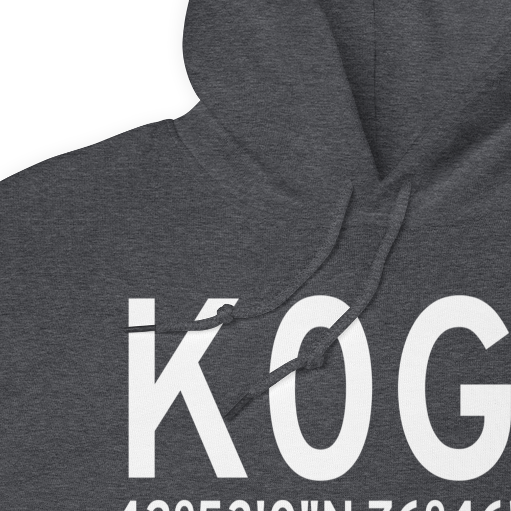 Finger Lakes Regional Airport (K0G7) ICAO Hoodie Sweatshirt 