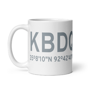 Morrilton Municipal Airport (KBDQ) ICAO Mug