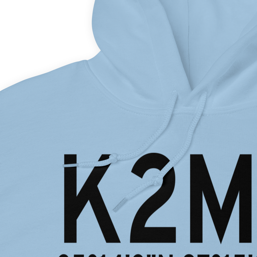 Lawrenceburg Lawrence County Airport (K2M2) ICAO Hoodie Sweatshirt 