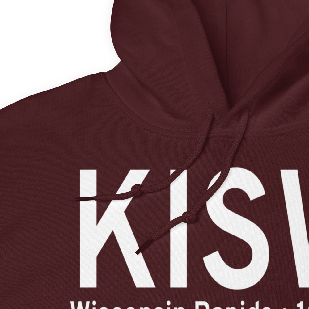 Alexander Field South Wood County Airport (KISW) ICAO Hoodie Sweatshirt 