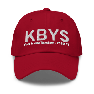 Bicycle Lake Army Air Field (KBYS) ICAO Hat