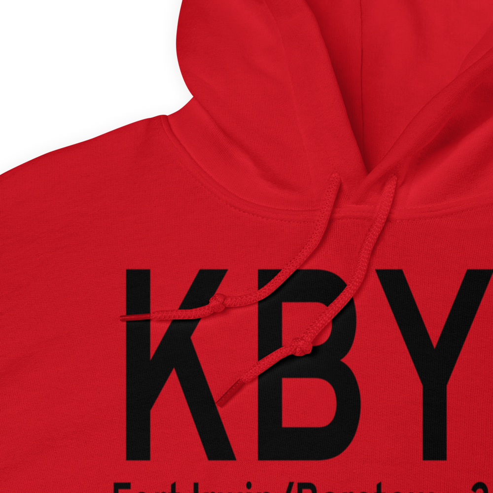 Bicycle Lake Army Air Field (KBYS) ICAO Hoodie Sweatshirt 