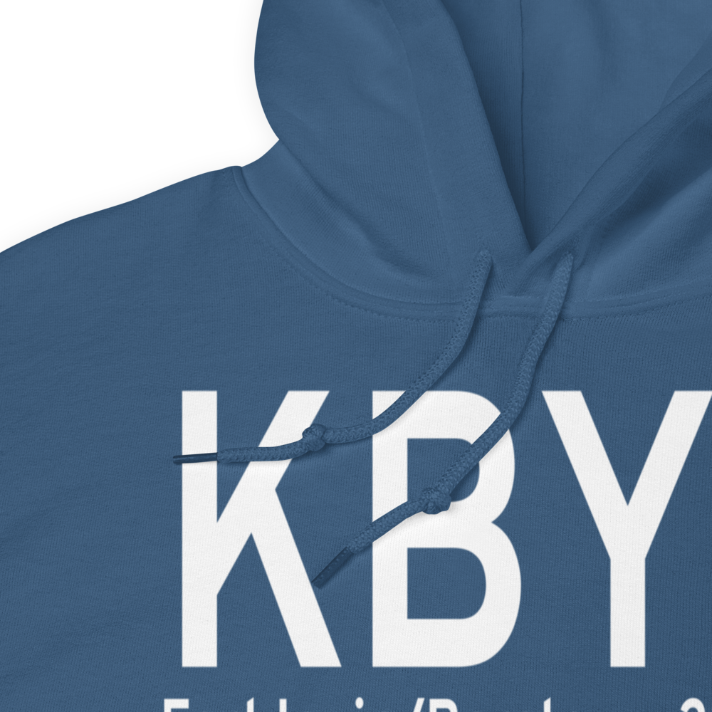 Bicycle Lake Army Air Field (KBYS) ICAO Hoodie Sweatshirt 