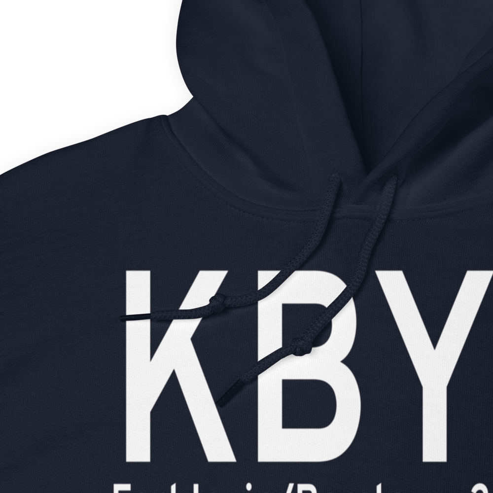 Bicycle Lake Army Air Field (KBYS) ICAO Hoodie Sweatshirt 