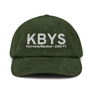 Bicycle Lake Army Air Field (KBYS) ICAO Hat