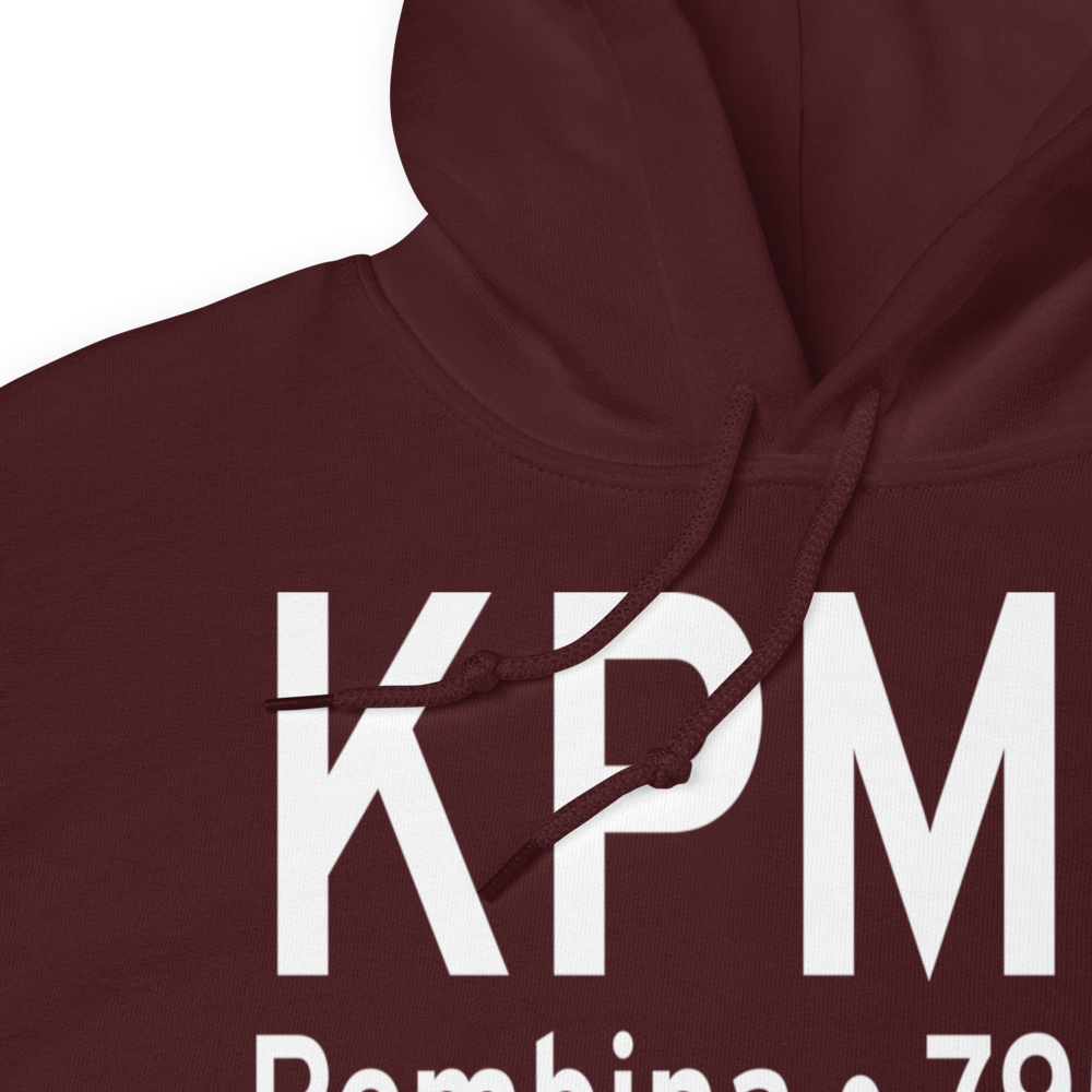 Pembina Municipal Airport (KPMB) ICAO Hoodie Sweatshirt 