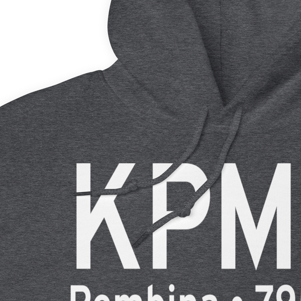 Pembina Municipal Airport (KPMB) ICAO Hoodie Sweatshirt 