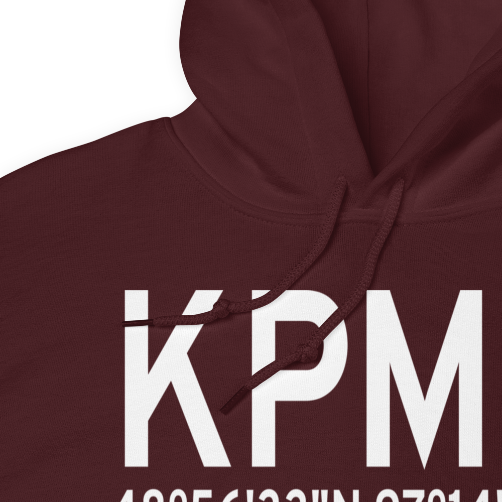 Pembina Municipal Airport (KPMB) ICAO Hoodie Sweatshirt 