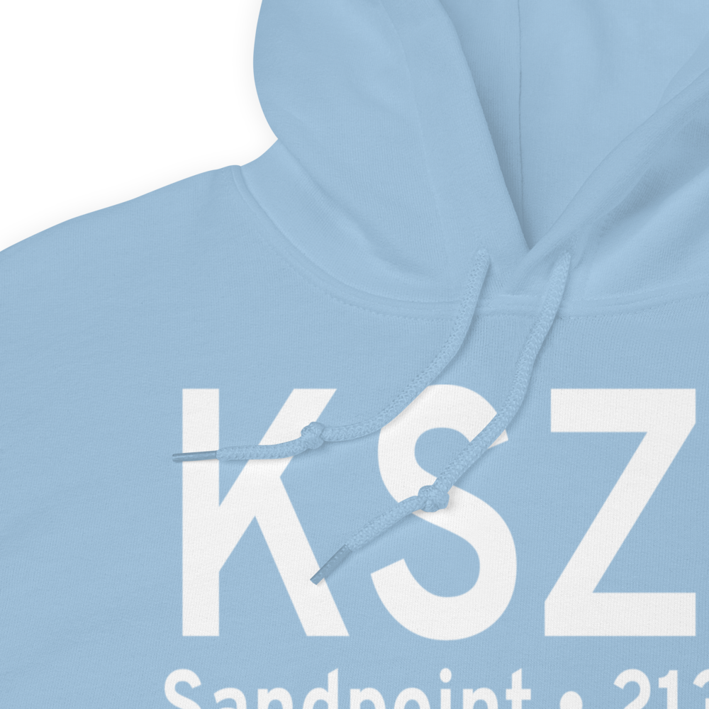 Sandpoint Airport (KSZT) ICAO Hoodie Sweatshirt 