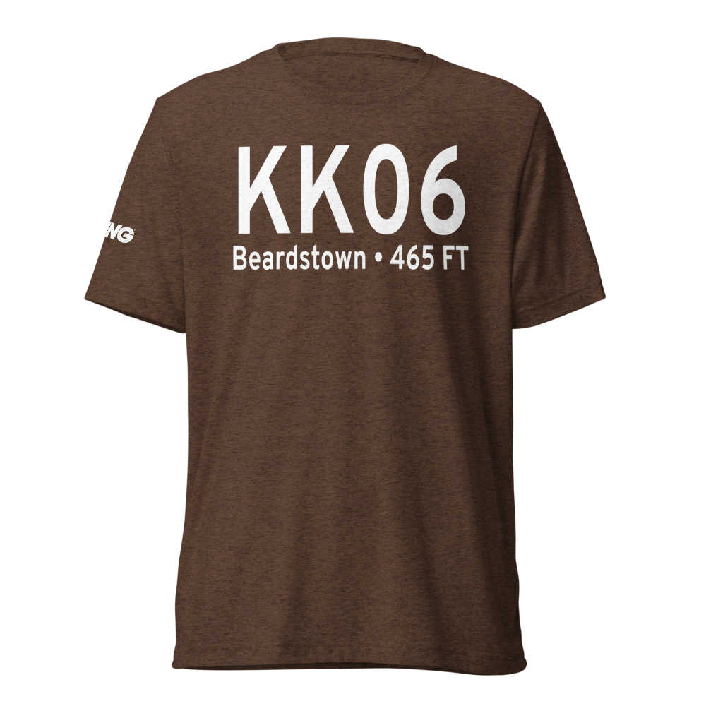 Greater Beardstown Airport (KK06) ICAO Tri-blend T-Shirt 