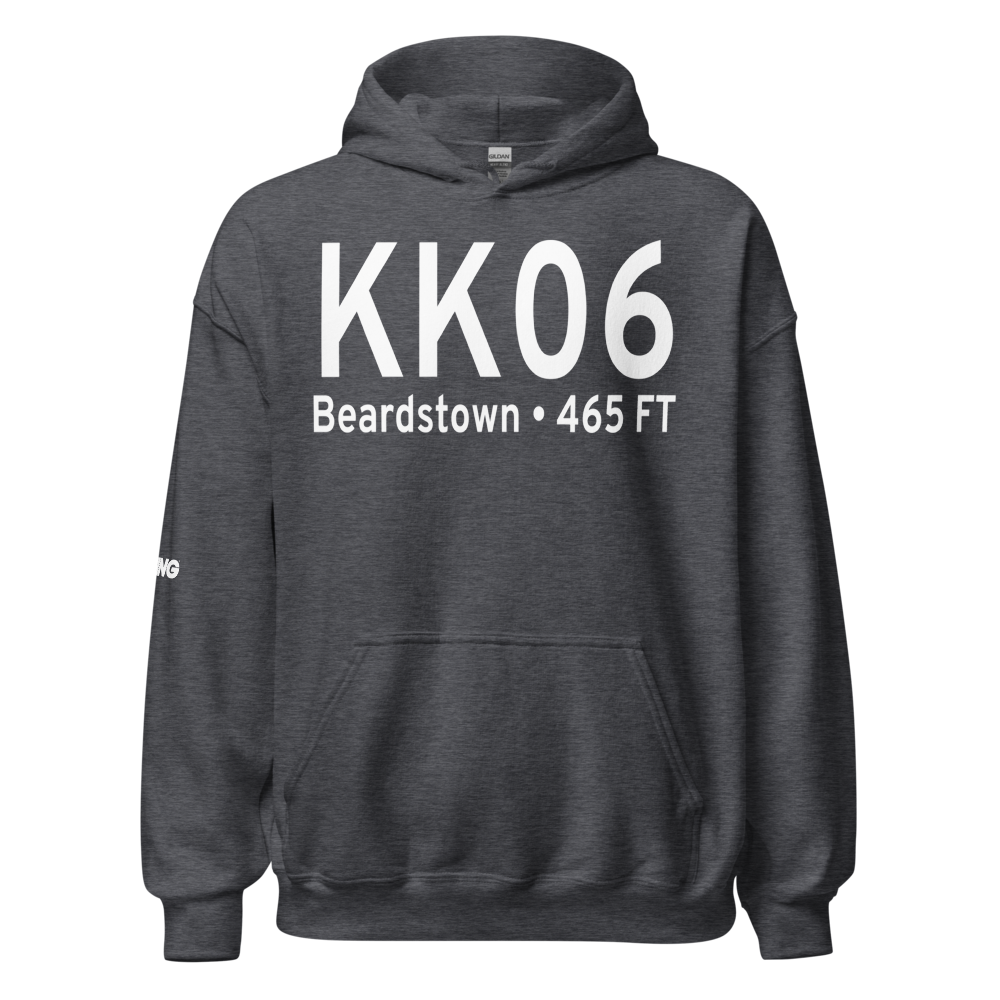 Greater Beardstown Airport (KK06) ICAO Hoodie Sweatshirt 