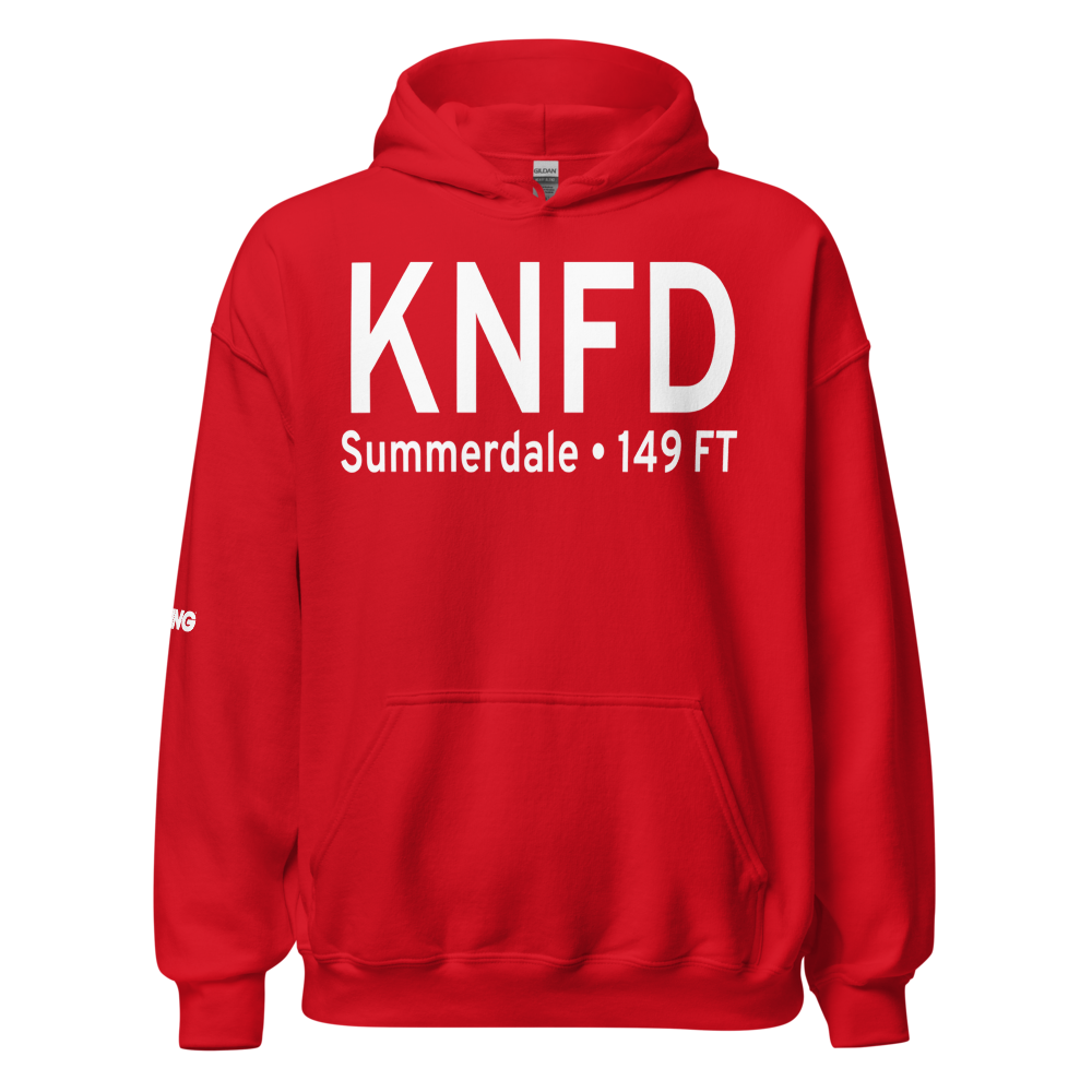 Summerdale Nolf Airport (KNFD) ICAO Hoodie Sweatshirt 