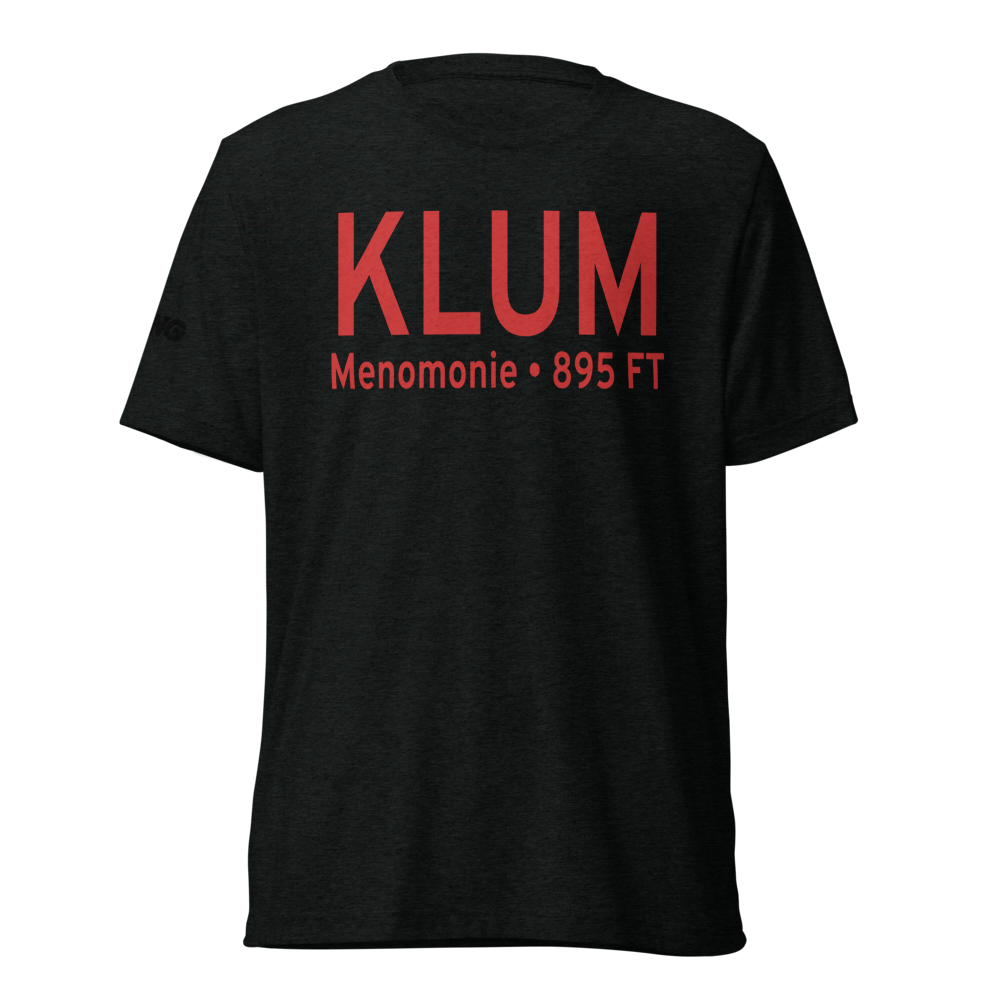 Menomonie Municipal Score Field (KLUM) ICAO Tri-blend T-Shirt 