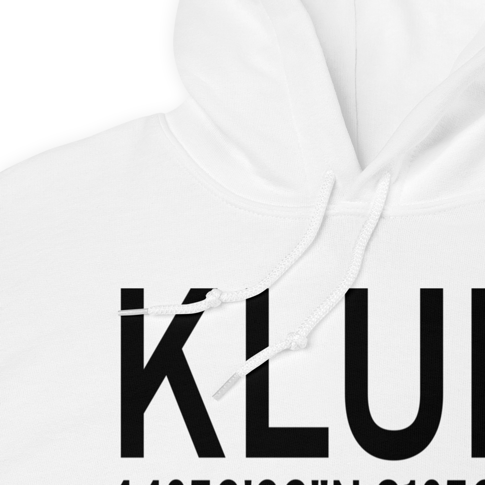 Menomonie Municipal Score Field (KLUM) ICAO Hoodie Sweatshirt 
