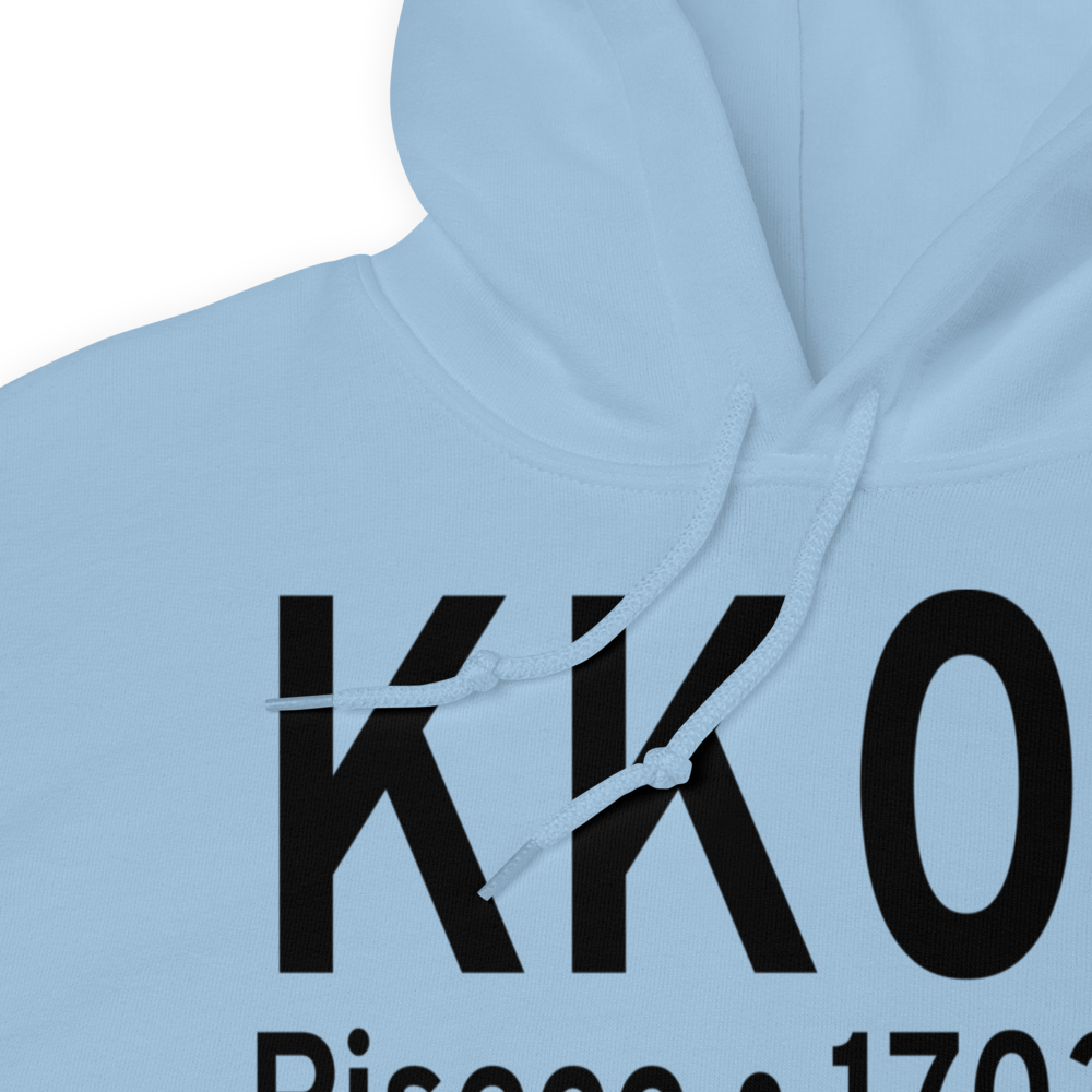 Piseco Airport (KK09) ICAO Hoodie Sweatshirt 