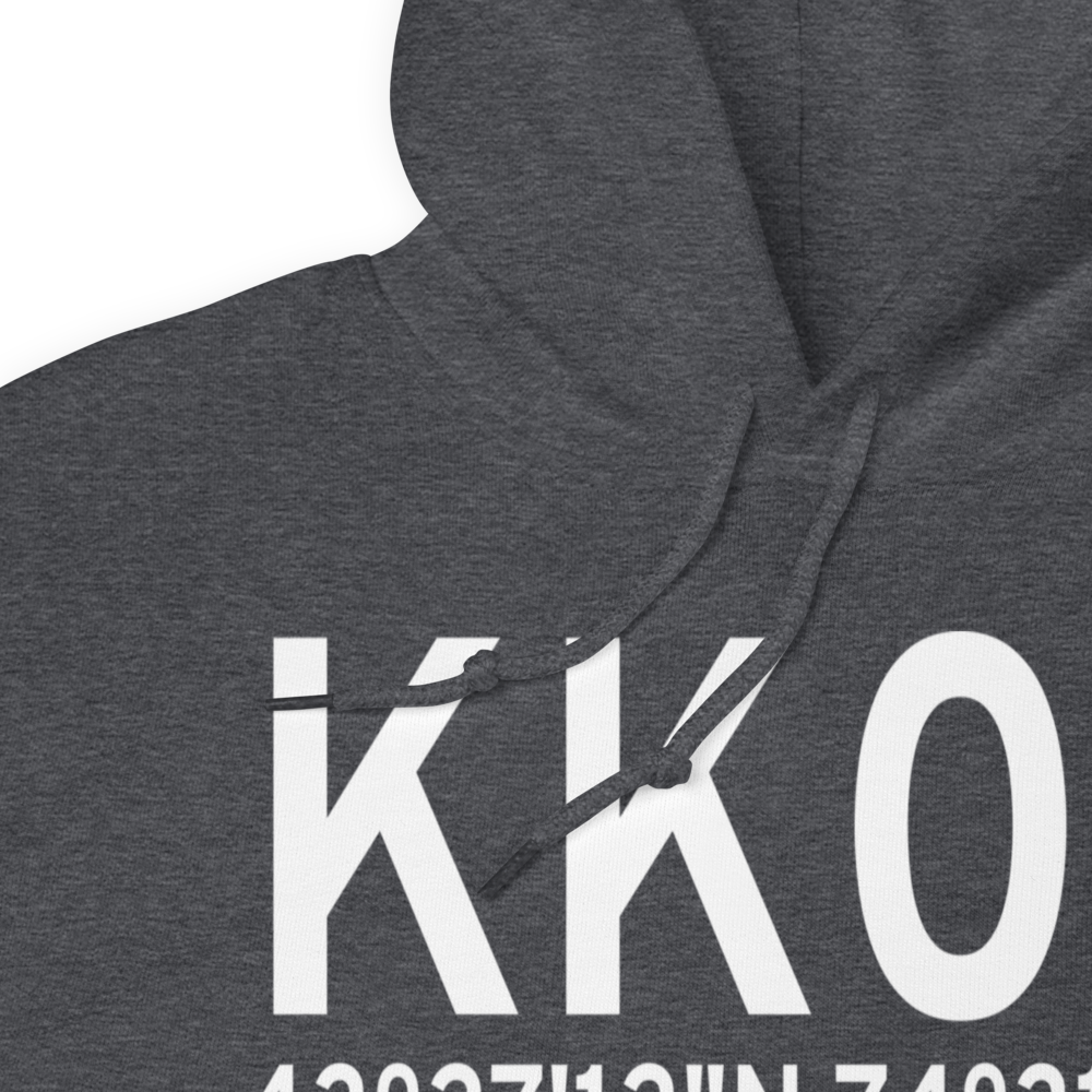 Piseco Airport (KK09) ICAO Hoodie Sweatshirt 