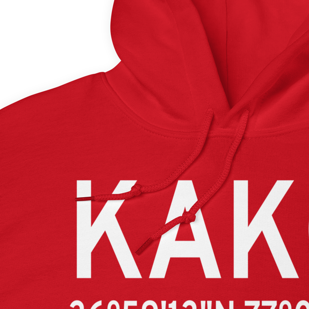Wakefield Municipal Airport (KAKQ) ICAO Hoodie Sweatshirt 