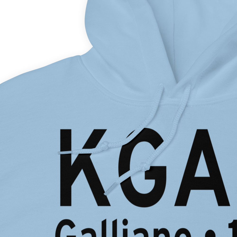 South Lafourche Leonard Miller Jr Airport (KGAO) ICAO Hoodie Sweatshirt 