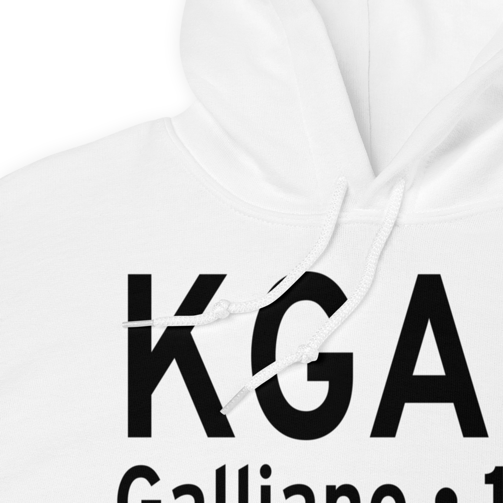 South Lafourche Leonard Miller Jr Airport (KGAO) ICAO Hoodie Sweatshirt 