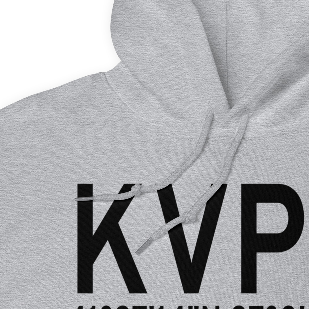 Porter County Municipal Airport (KVPZ) ICAO Hoodie Sweatshirt 