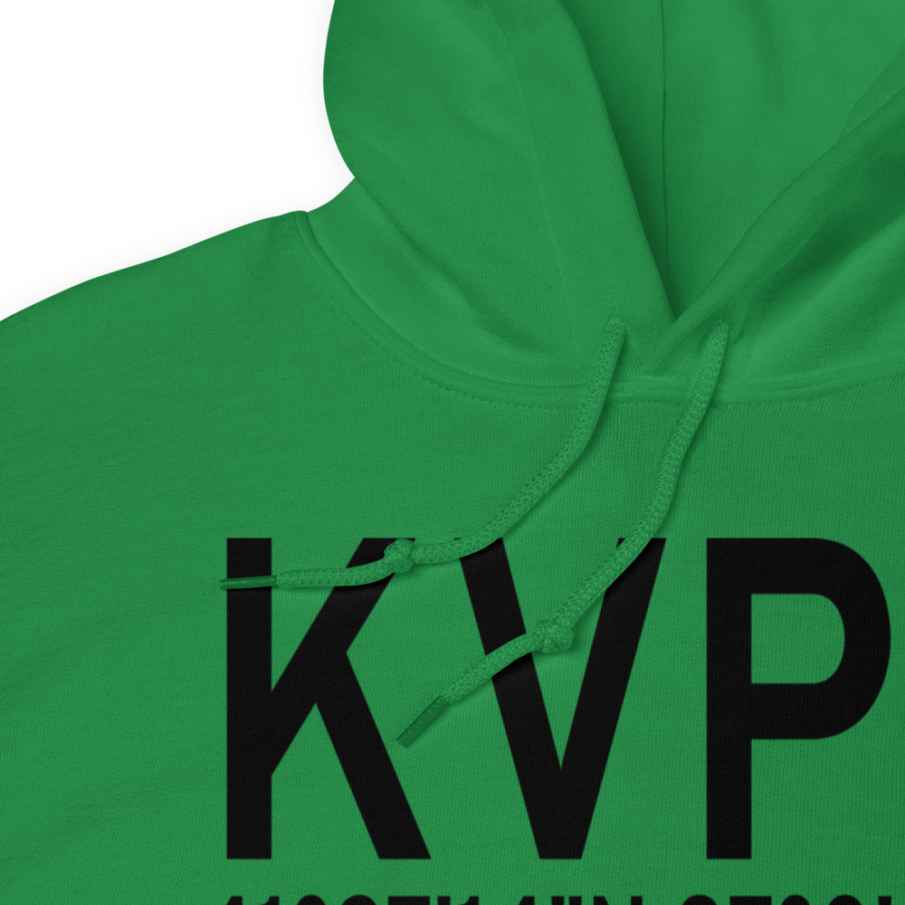Porter County Municipal Airport (KVPZ) ICAO Hoodie Sweatshirt 