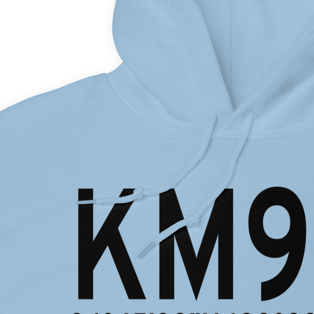 William Robert Johnston Municipal Airport (KM90) ICAO Hoodie Sweatshirt 