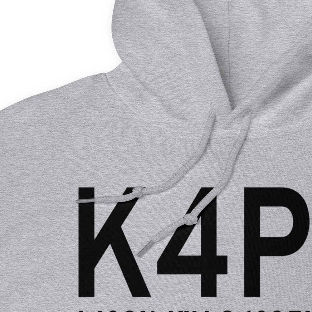 Flandreau Municipal Airport (K4P3) ICAO Hoodie Sweatshirt 