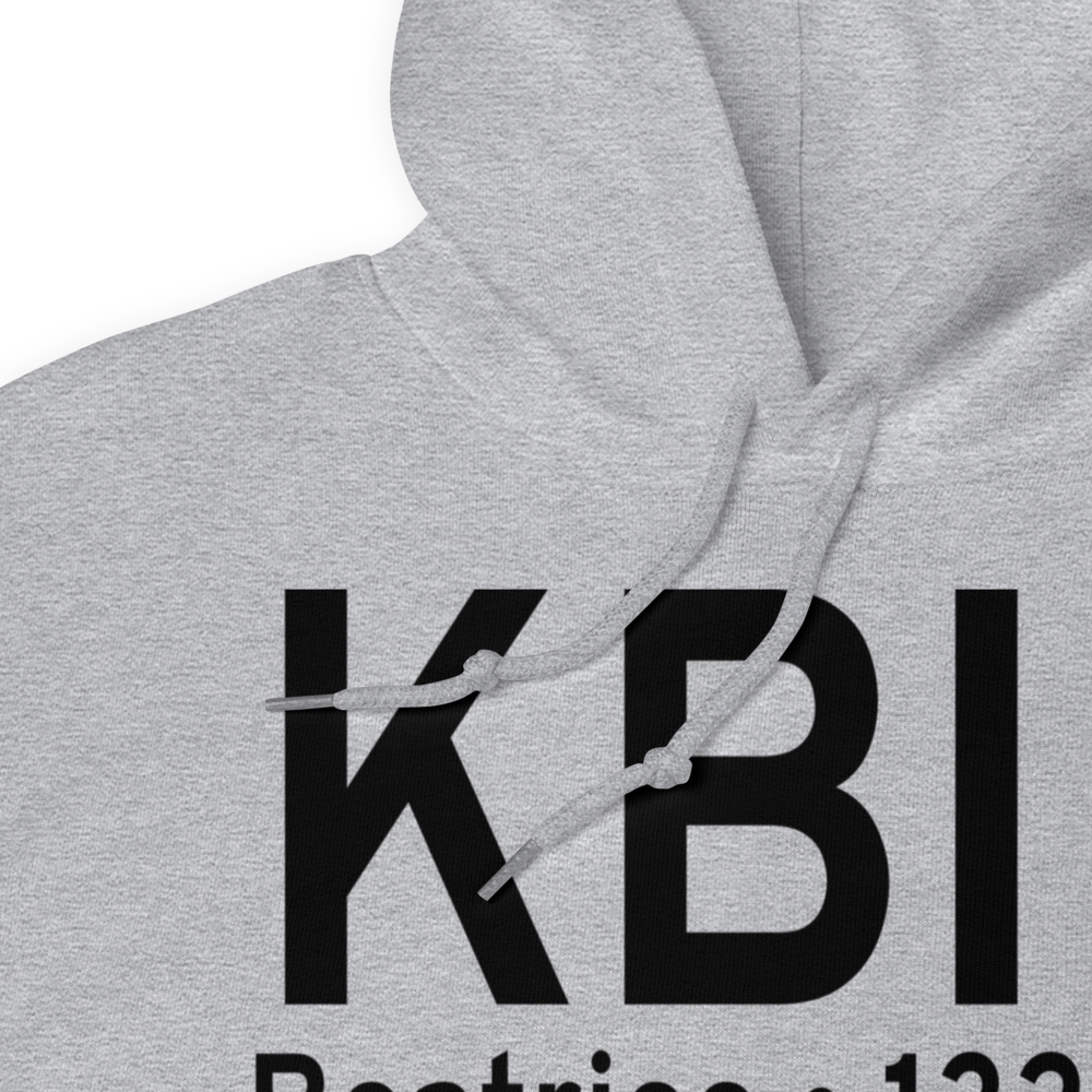 Beatrice Municipal Airport (KBIE) ICAO Hoodie Sweatshirt 