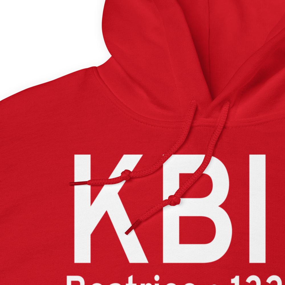 Beatrice Municipal Airport (KBIE) ICAO Hoodie Sweatshirt 