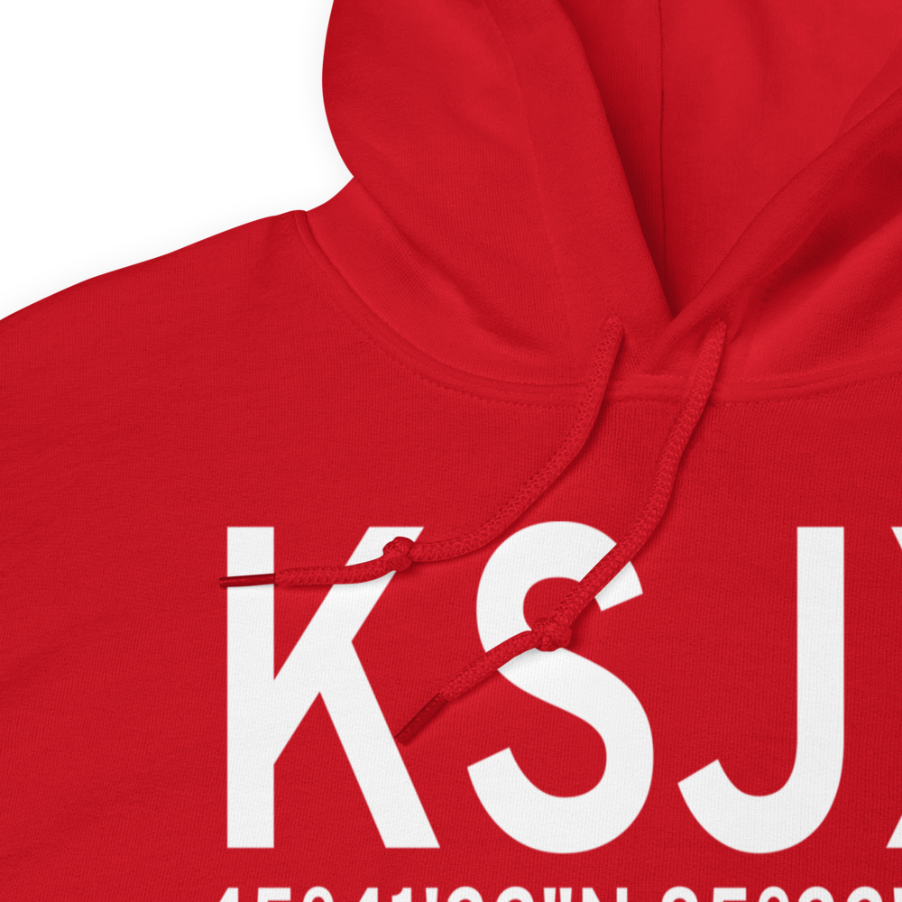 Beaver Island Airport (KSJX) ICAO Hoodie Sweatshirt 