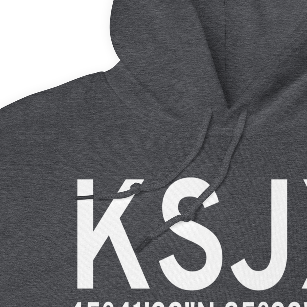 Beaver Island Airport (KSJX) ICAO Hoodie Sweatshirt 