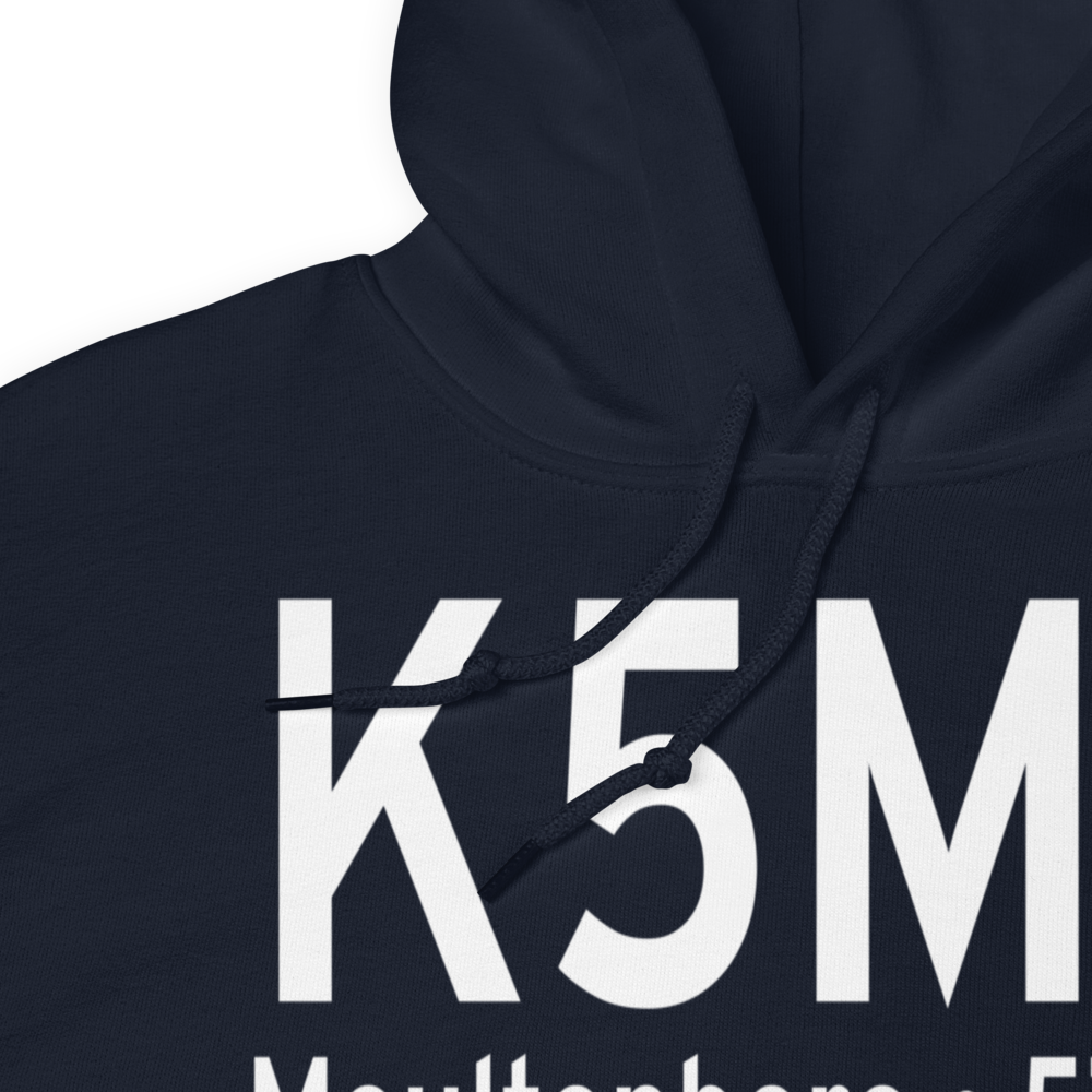 Moultonboro Airport (K5M3) ICAO Hoodie Sweatshirt 