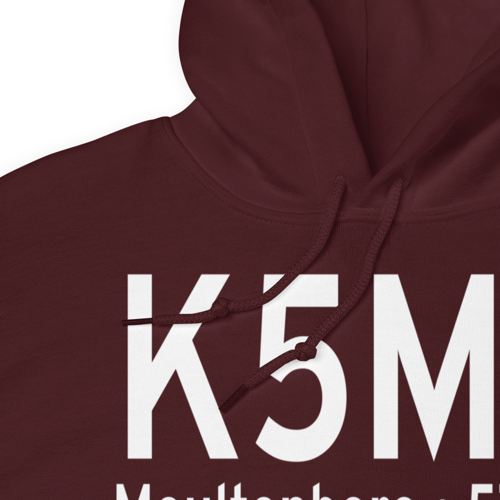 Moultonboro Airport (K5M3) ICAO Hoodie Sweatshirt 