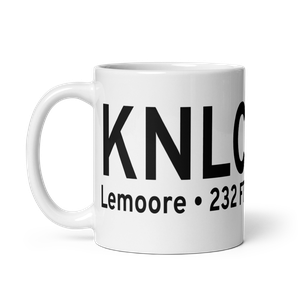 Lemoore Naval Air Station (Reeves Field) Airport (KNLC) ICAO Mug