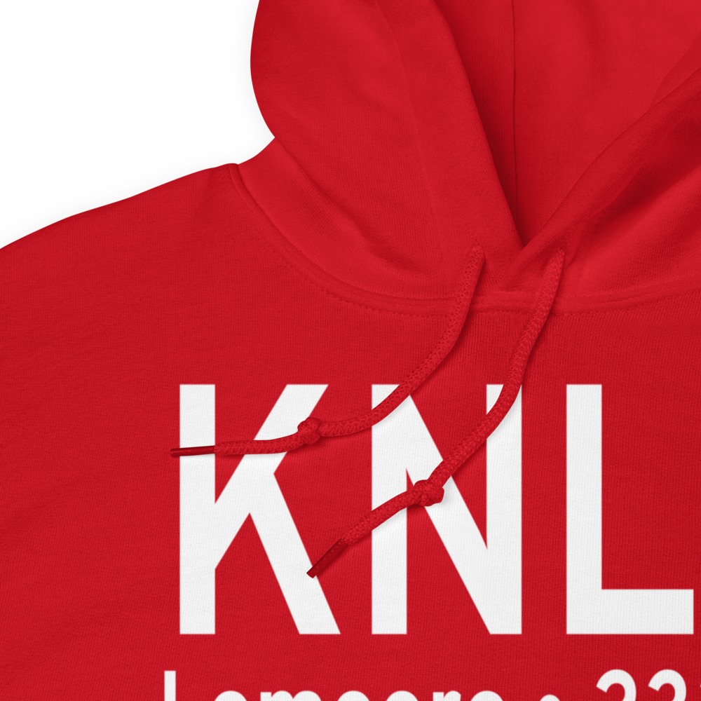 Lemoore Naval Air Station (Reeves Field) Airport (KNLC) ICAO Hoodie Sweatshirt 