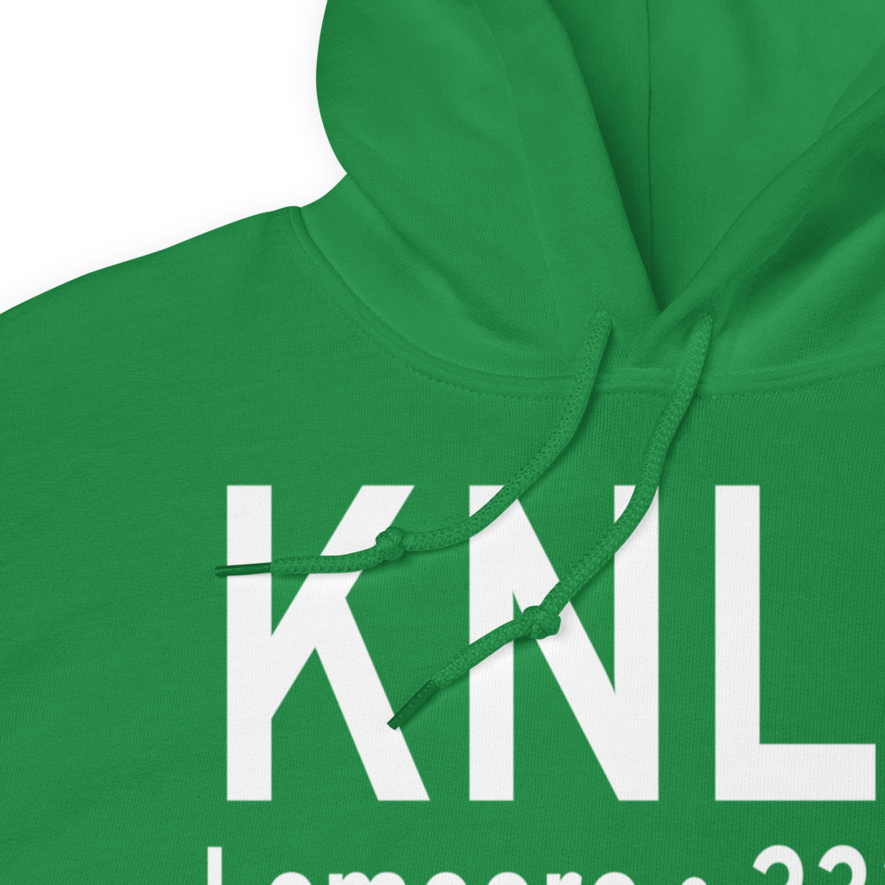 Lemoore Naval Air Station (Reeves Field) Airport (KNLC) ICAO Hoodie Sweatshirt 