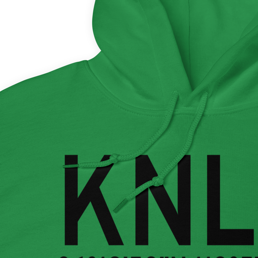 Lemoore Naval Air Station (Reeves Field) Airport (KNLC) ICAO Hoodie Sweatshirt 