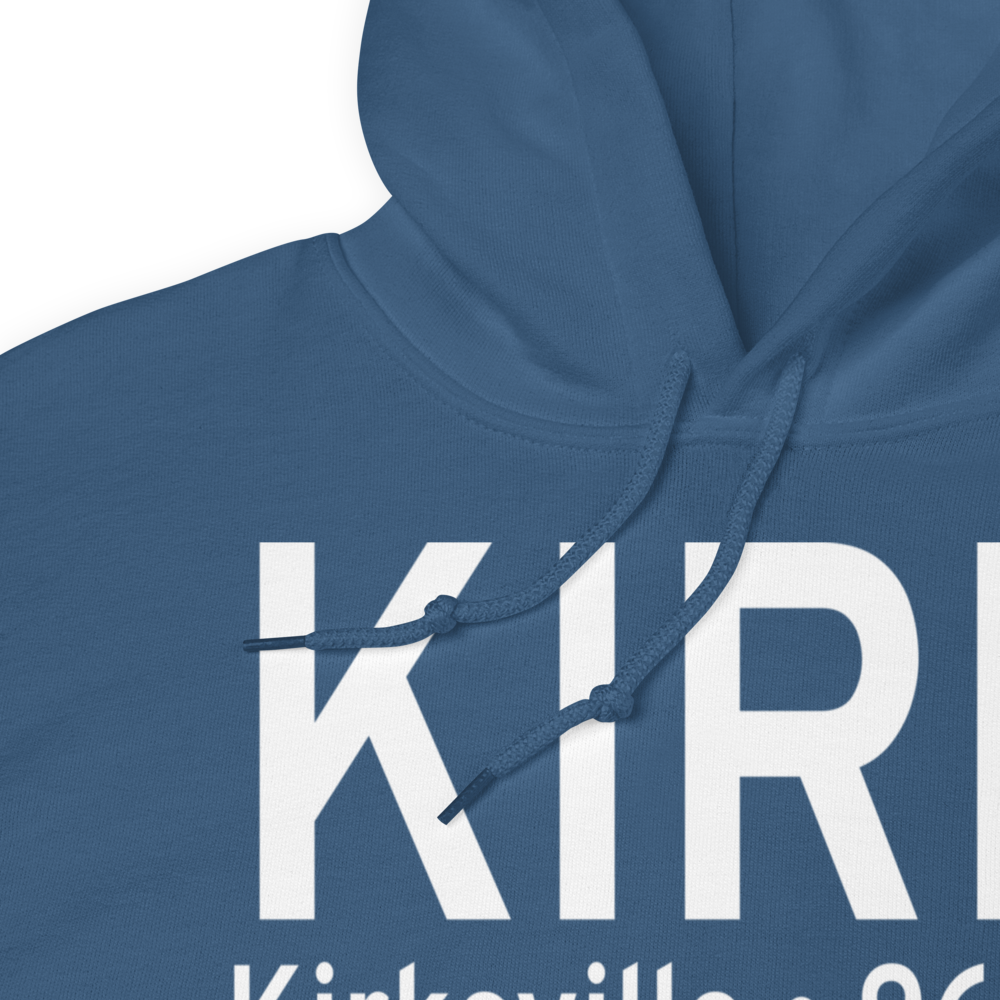 Kirksville Regional Airport (KIRK) ICAO Hoodie Sweatshirt 