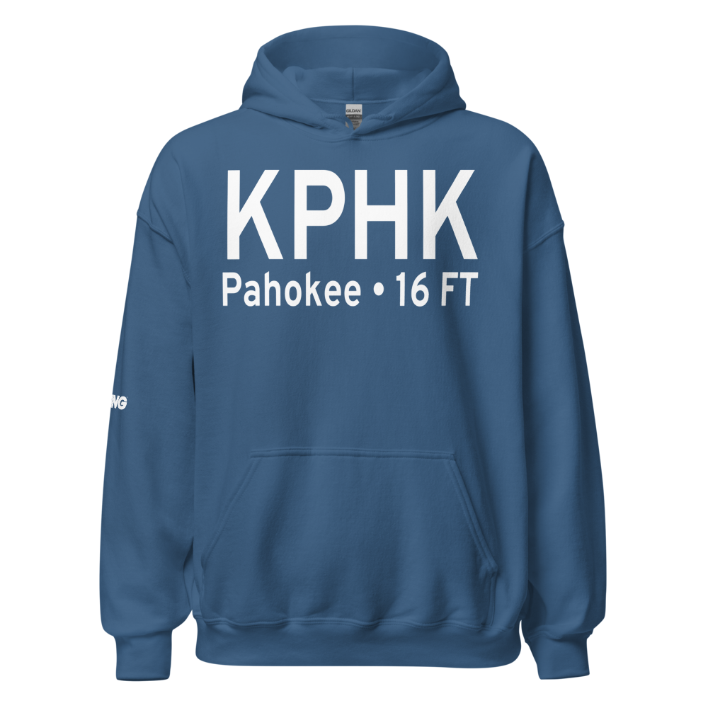 Palm Beach County Glades Airport (KPHK) ICAO Hoodie Sweatshirt 