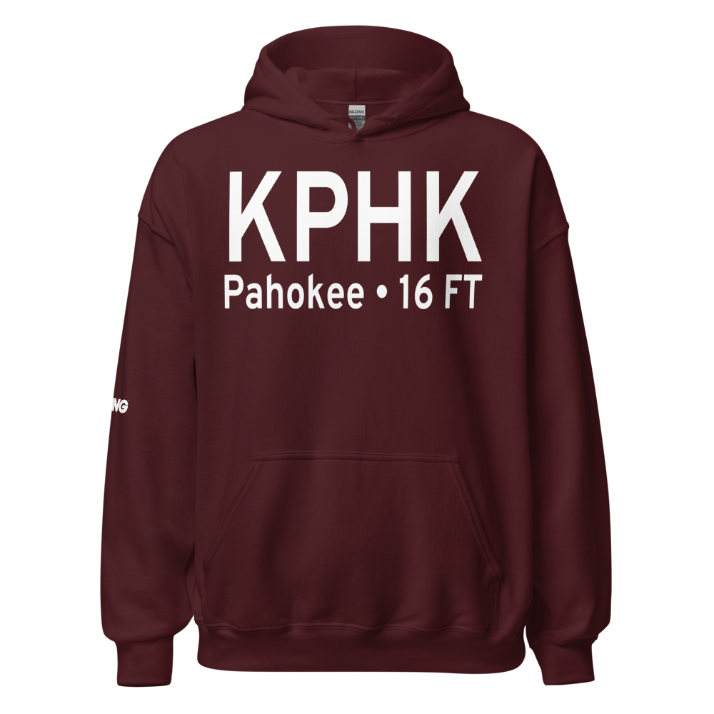 Palm Beach County Glades Airport (KPHK) ICAO Hoodie Sweatshirt 