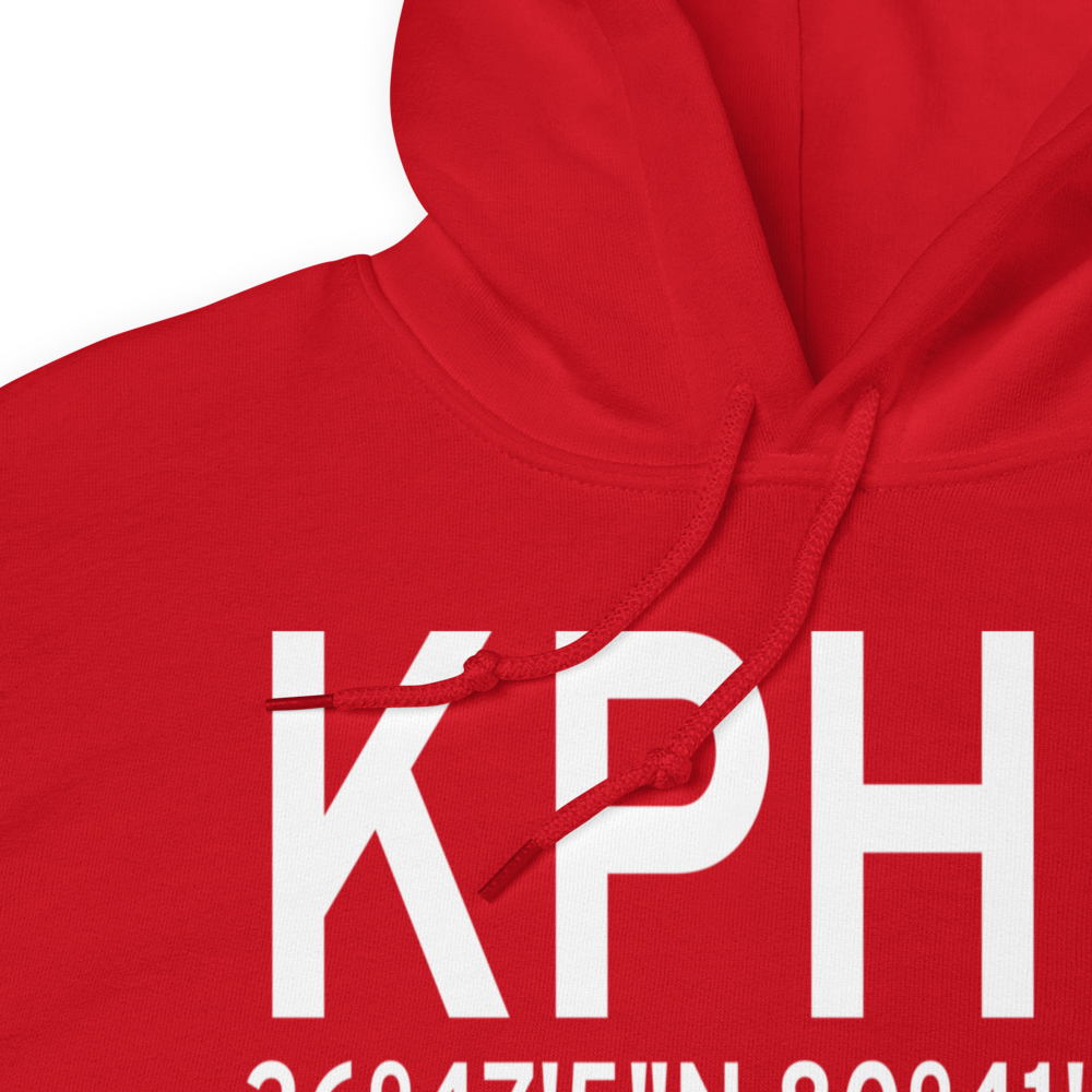 Palm Beach County Glades Airport (KPHK) ICAO Hoodie Sweatshirt 