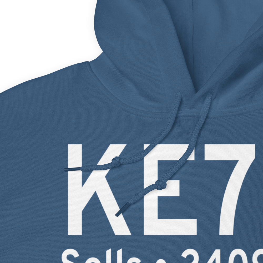 Sells Airport (KE78) ICAO Hoodie Sweatshirt 